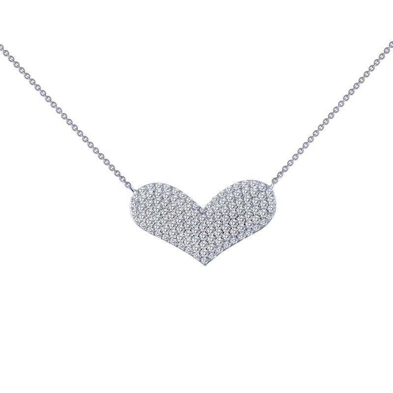 1.21 CTW Heart Necklace