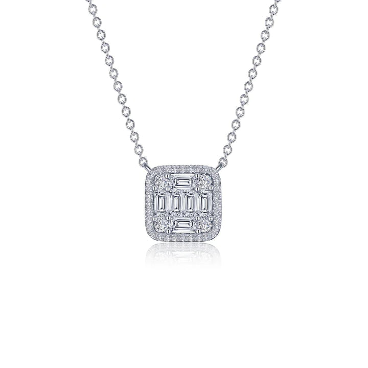 Cluster Halo Necklace