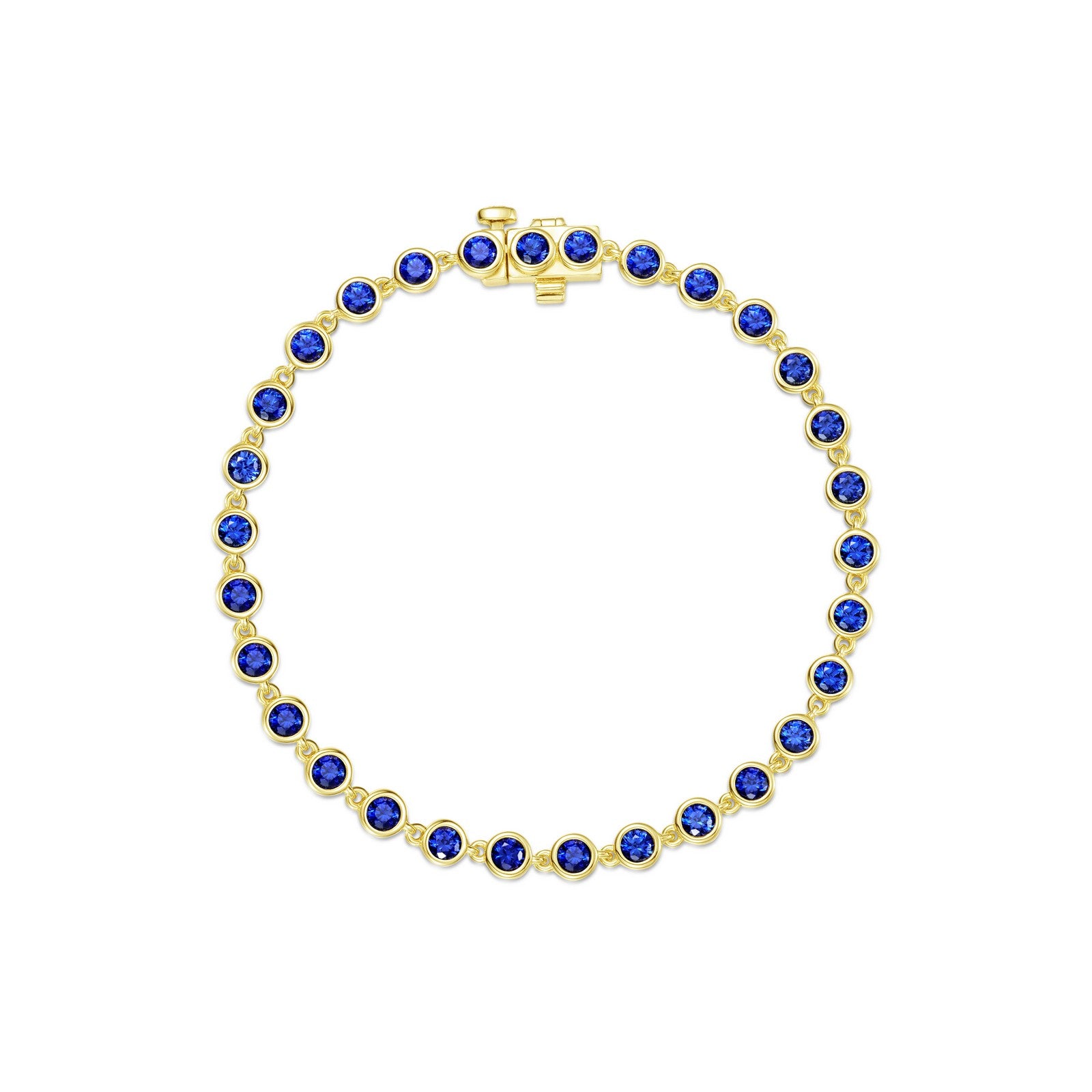 Bezel Strand Bracelet