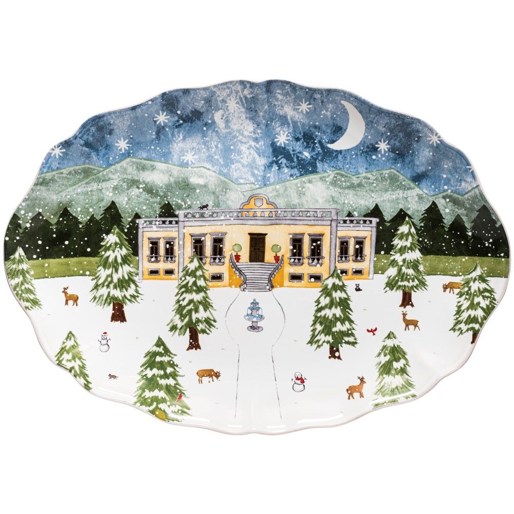 The Nutcracker Oval Platter