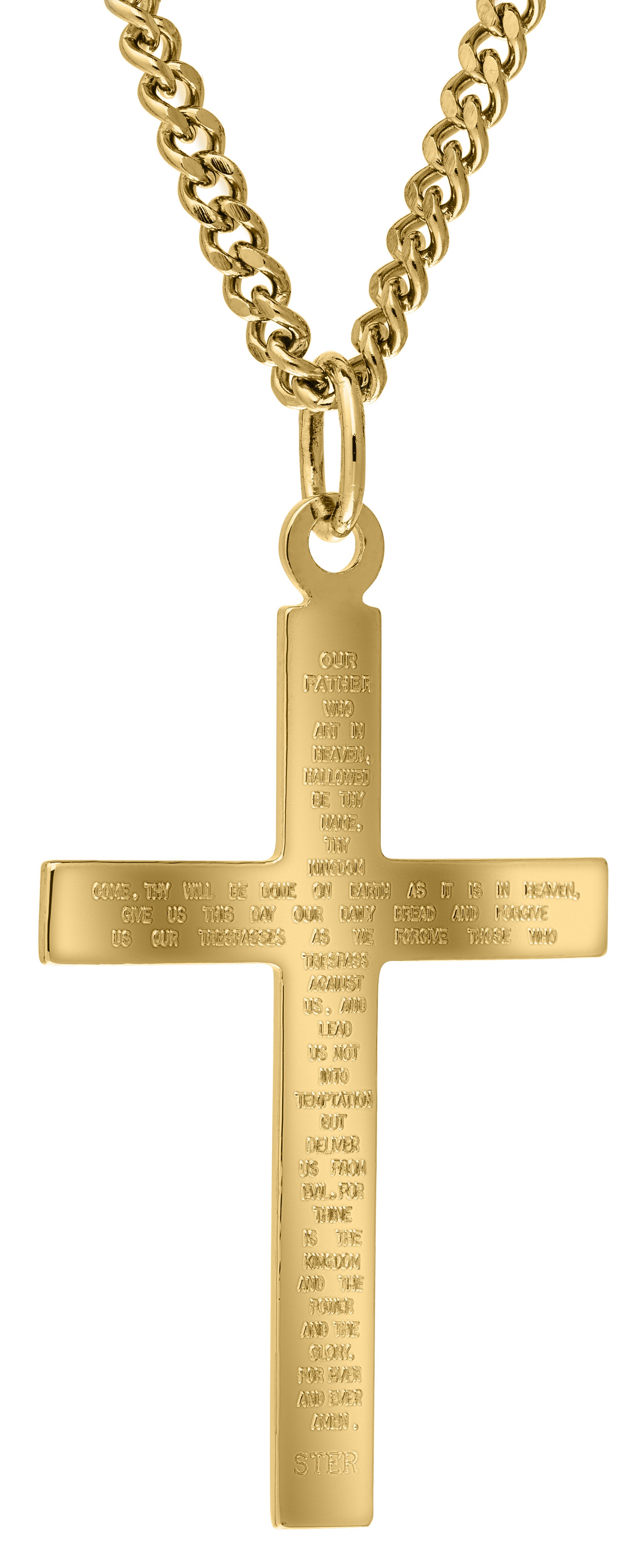 ADULT 14KT GOLD FILLED CROSS