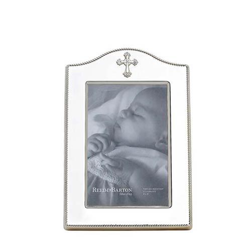 Abbey 4 x 6" Silverplate Frame
