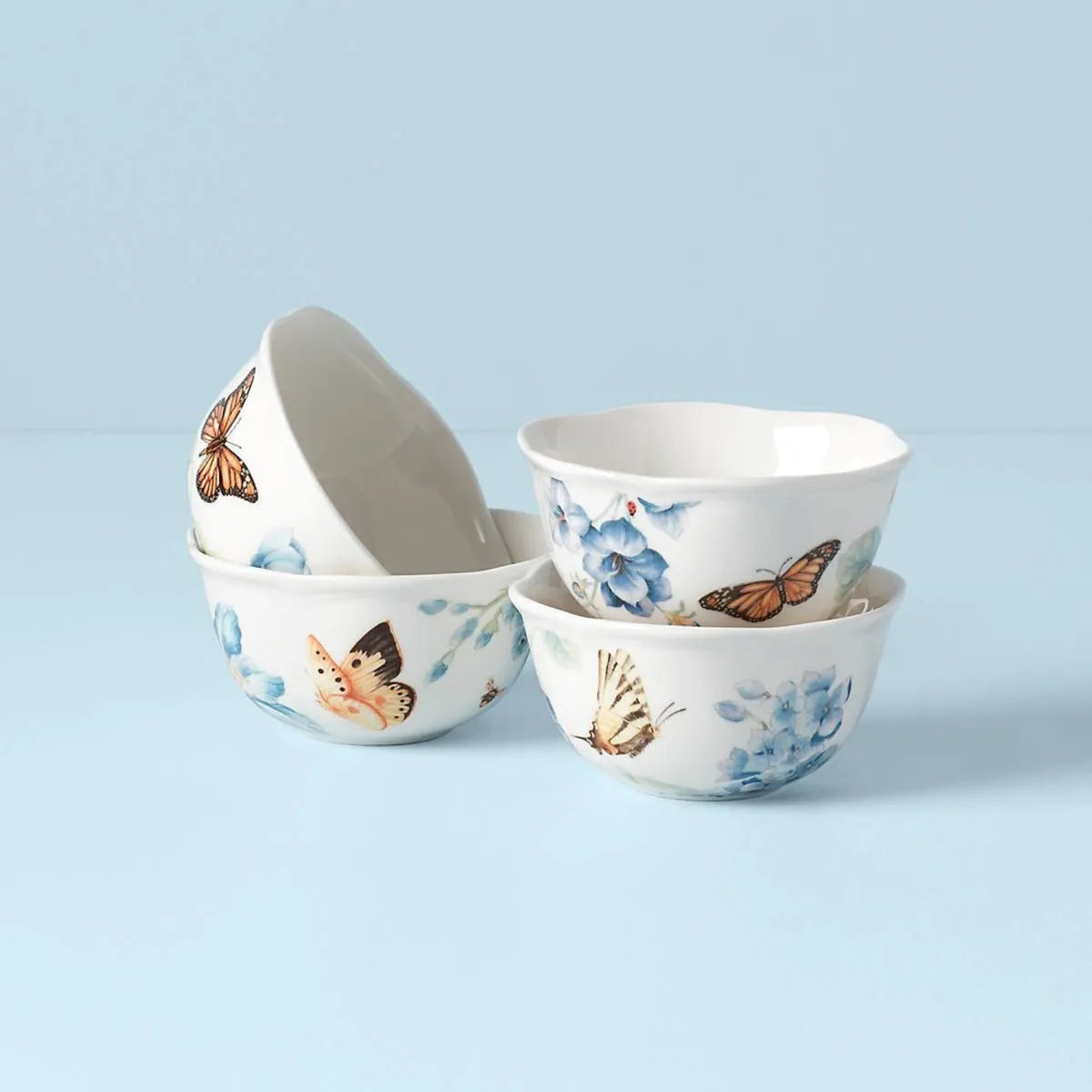 Butterfly Meadow 4-piece Dessert Bowl Set