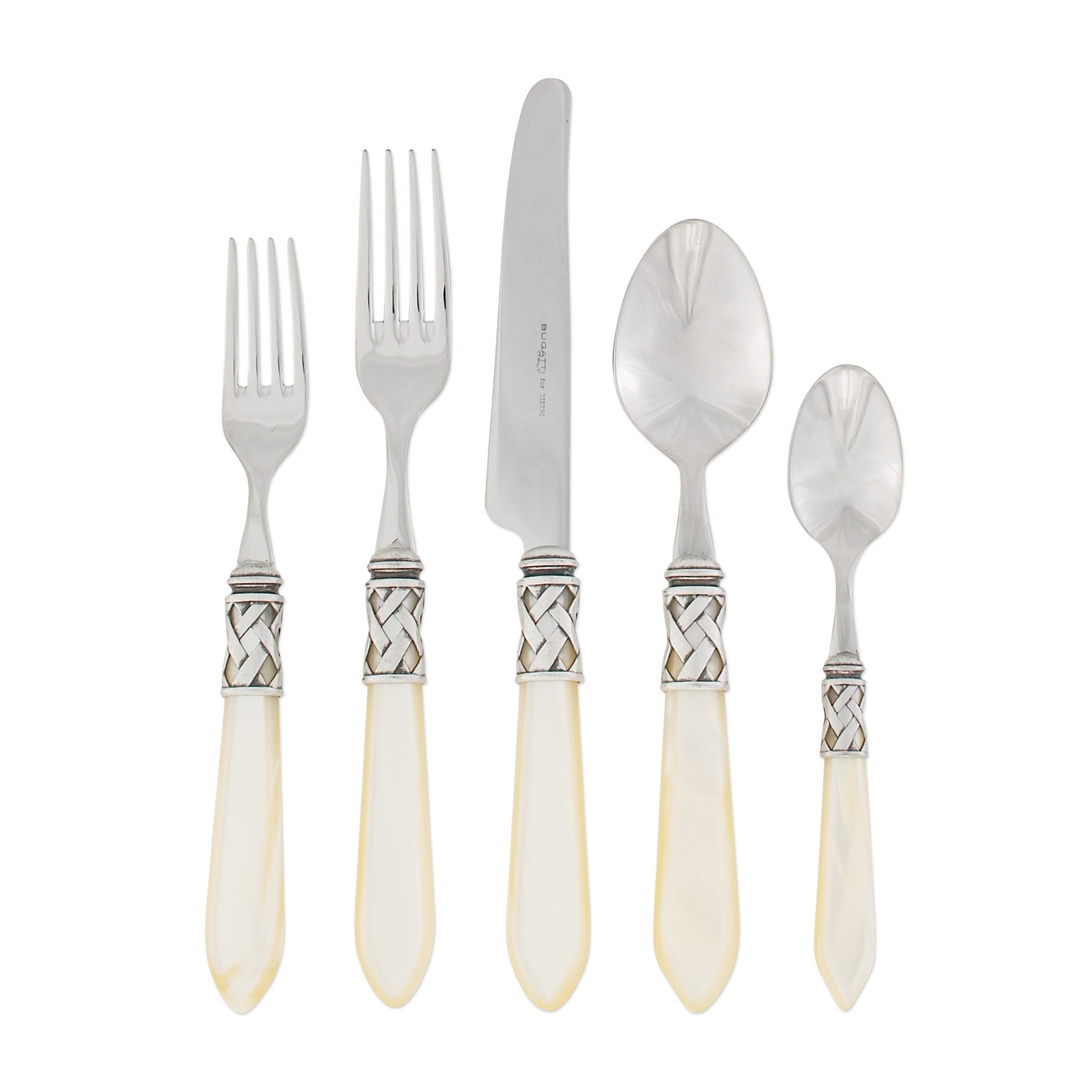 Aladdin Antique Ivory Five-Piece Place Setting
