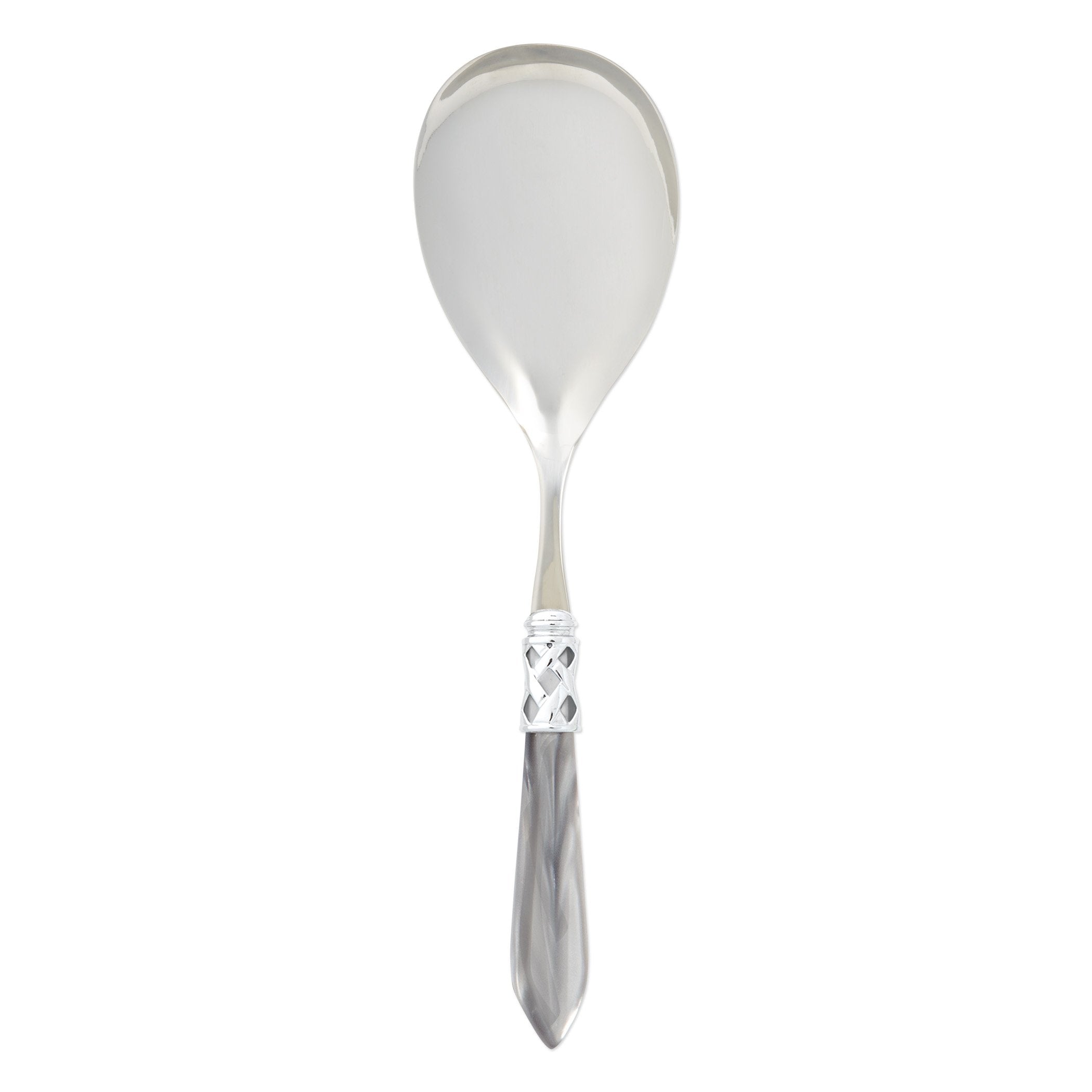 Aladdin Brilliant Light Gray Serving Spoon