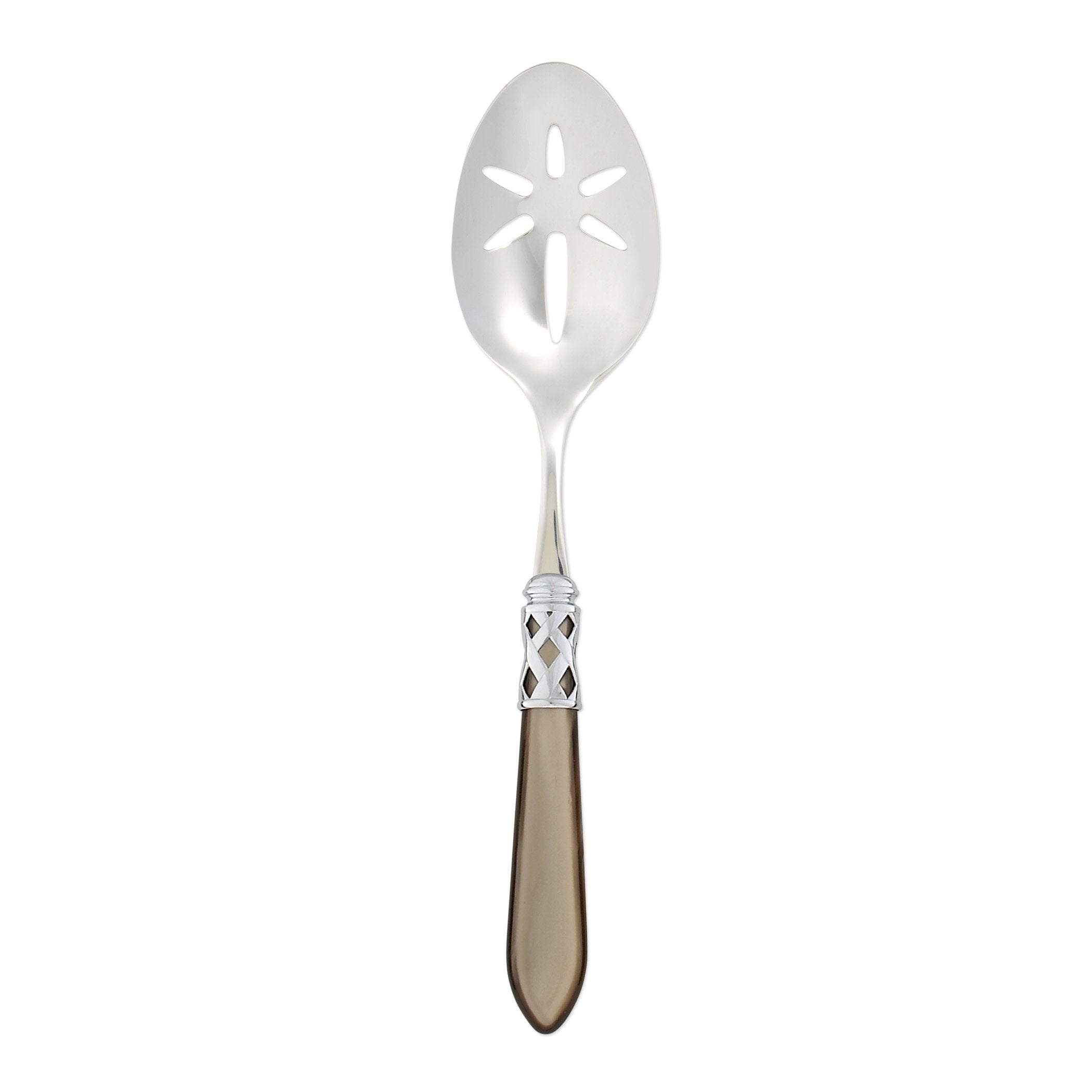 Aladdin Brilliant Taupe Slotted Serving Spoon