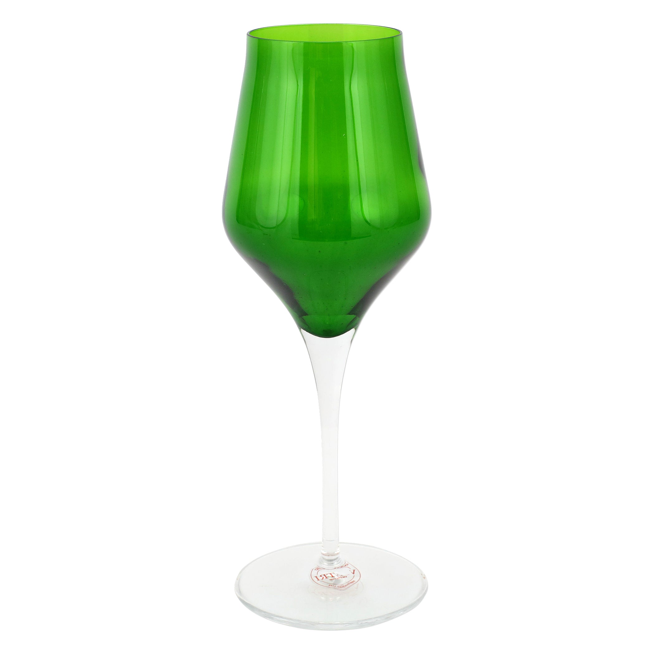 Contessa Emerald Wine Glass