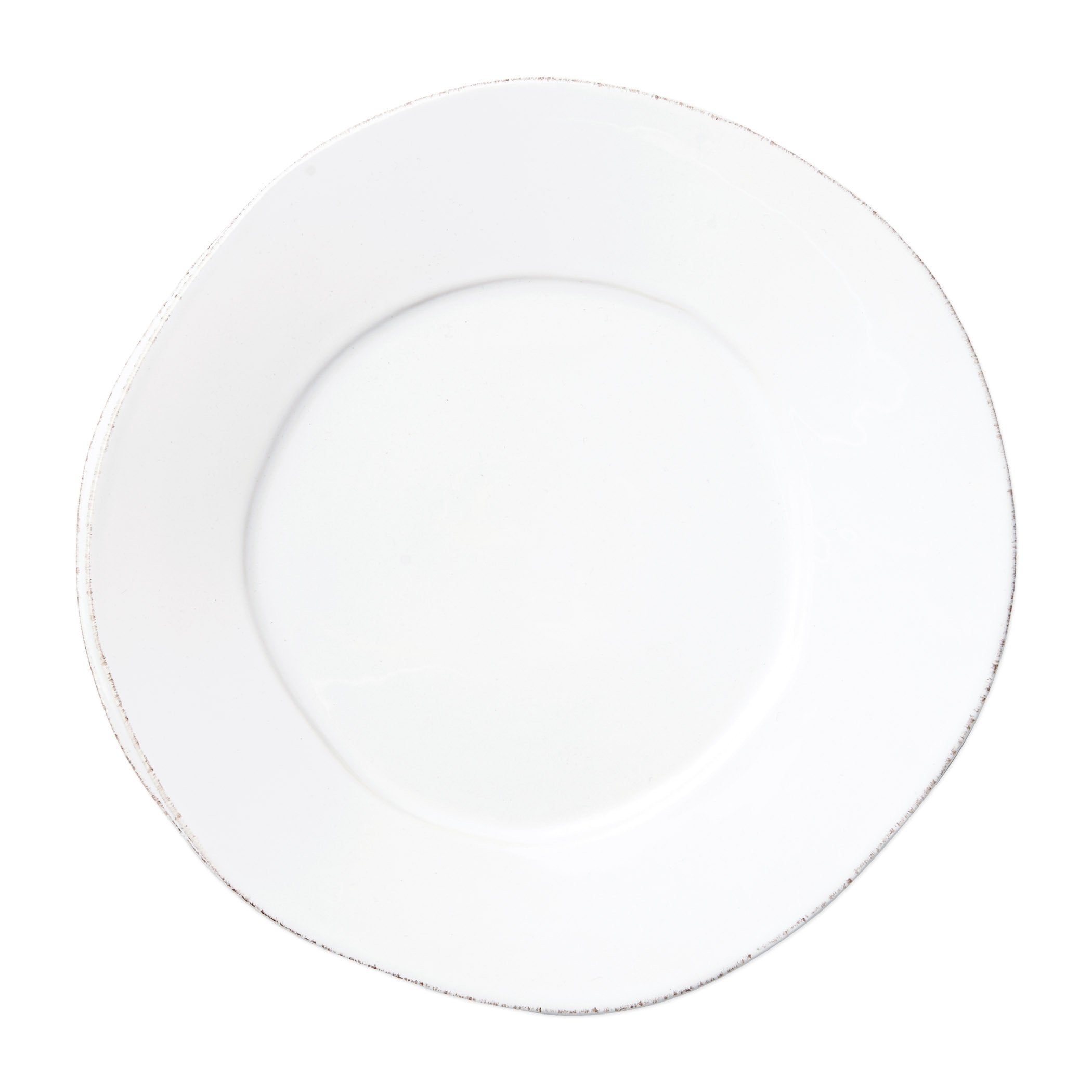 Lastra White American Dinner Plate