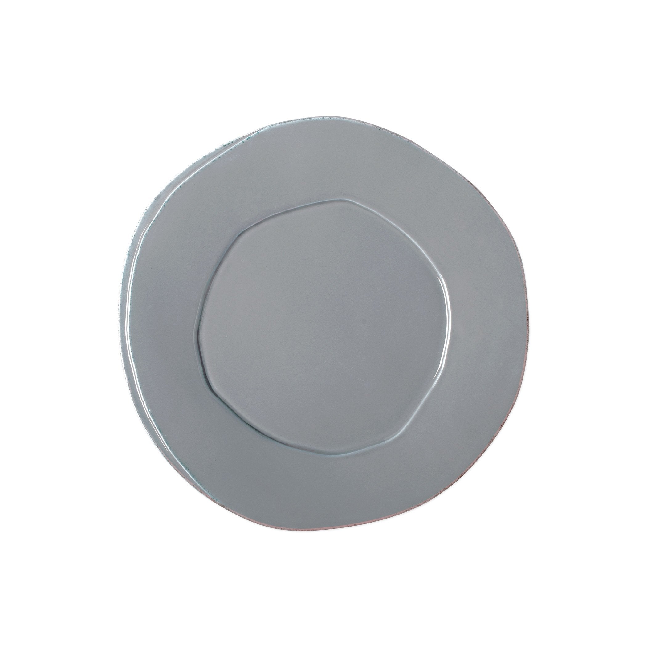 Lastra Gray European Dinner Plate