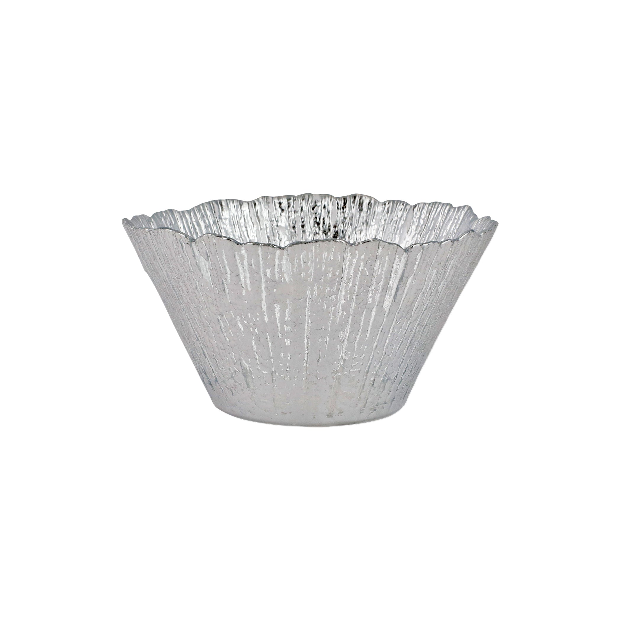 Rufolo Glass Platinum Small Deep Bowl