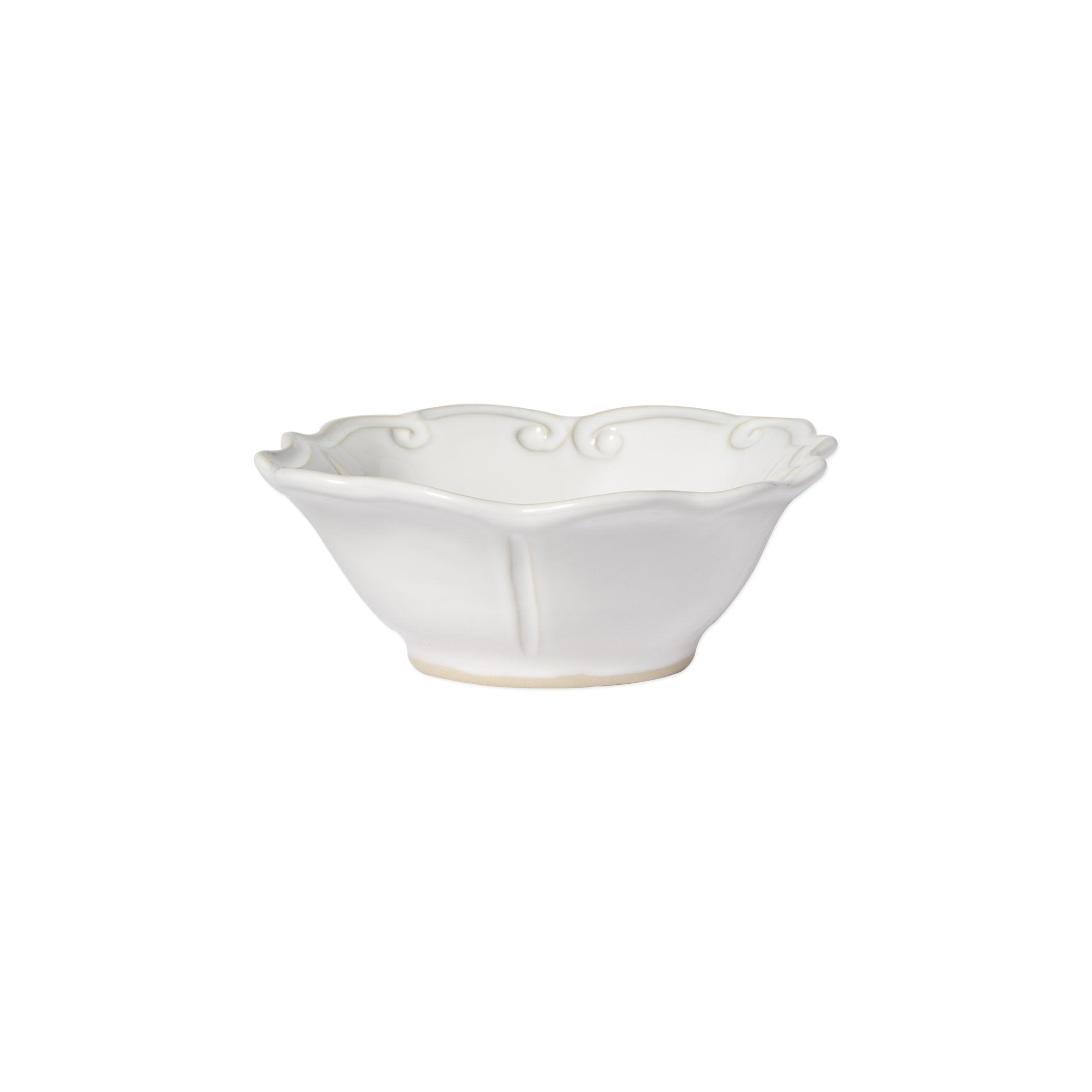 Incanto Stone White Baroque Cereal Bowl